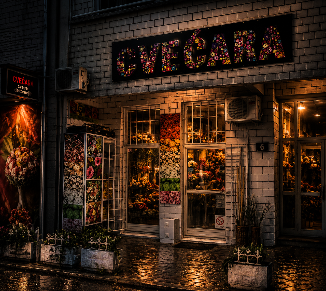 Red Roses Flowershop lokal